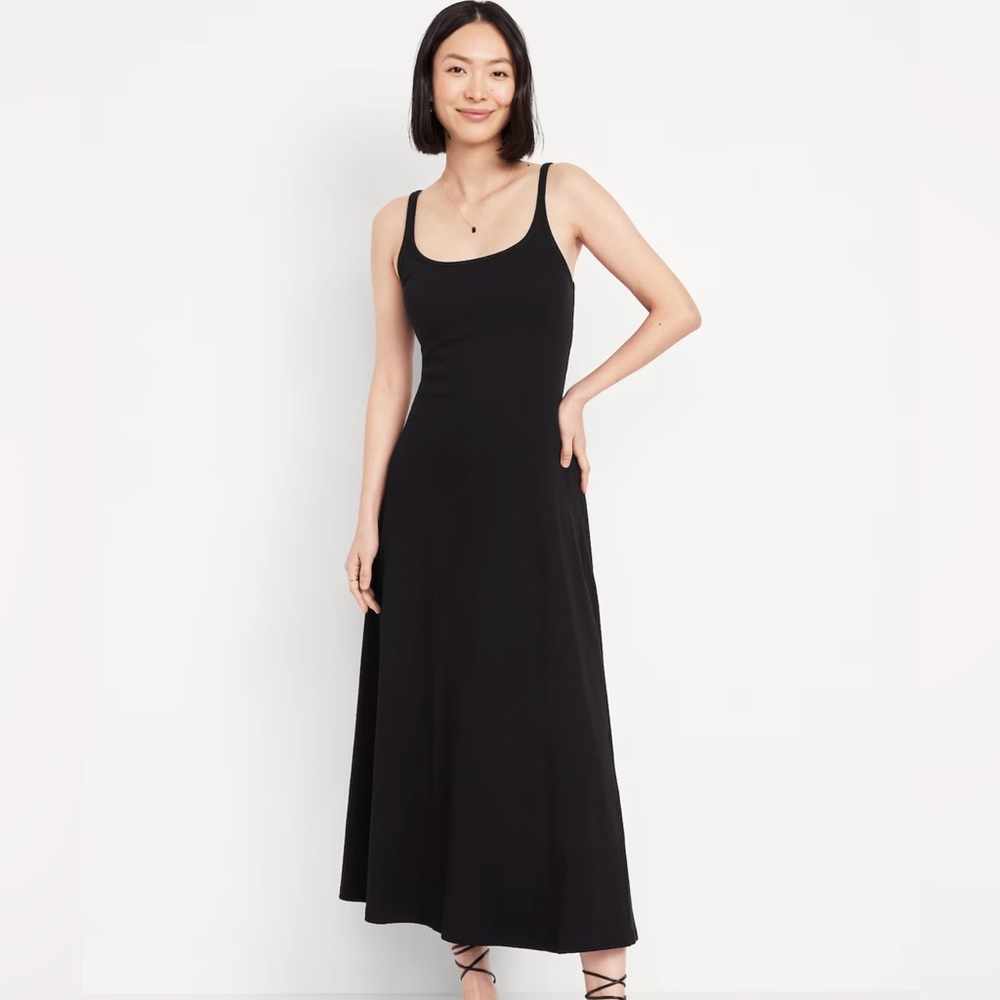 Old Navy Black Maxi Dress